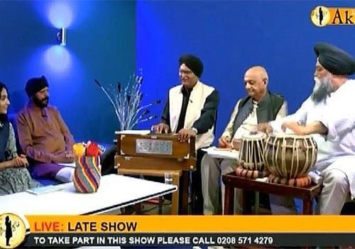 Religious-TV-singing by Rahi Bains